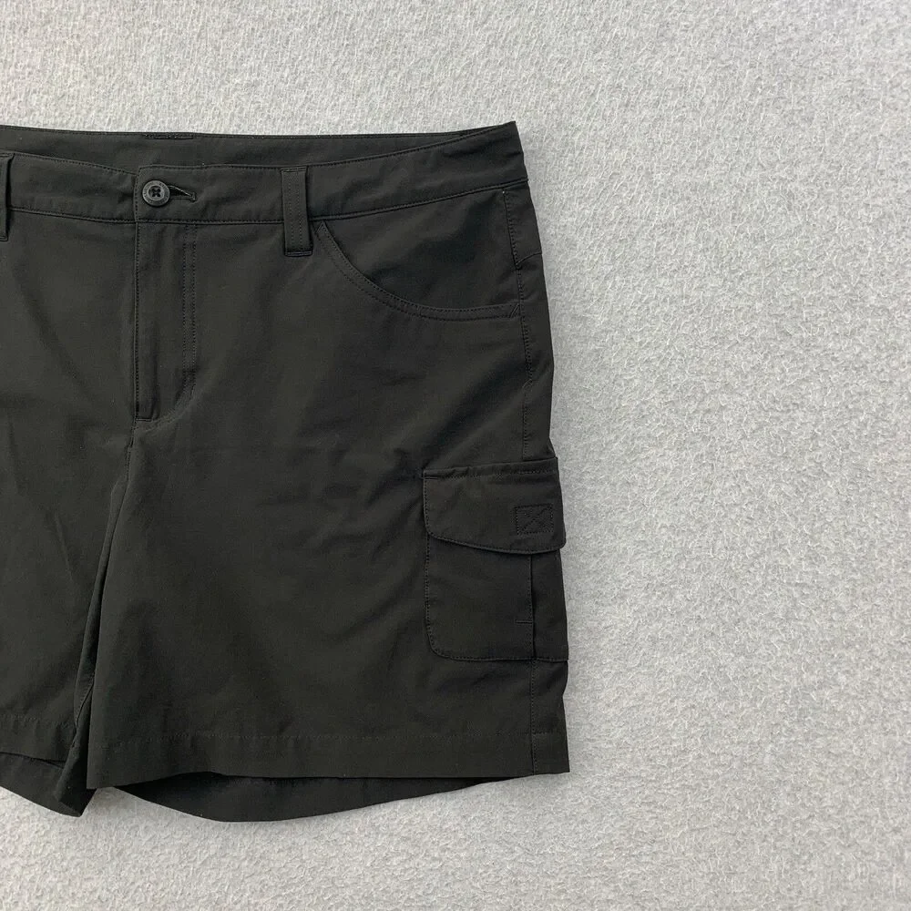 Eddie Bauer Shorts Womens Size 16 Stretch Cargo Hiking Flex Outdoor Performance - Picture 2 of 13